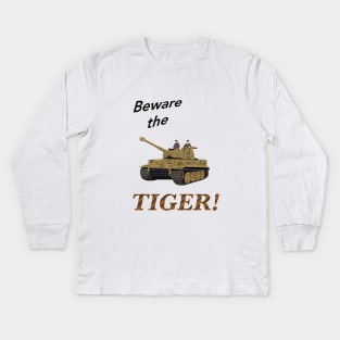 Tiger Tank Kids Long Sleeve T-Shirt